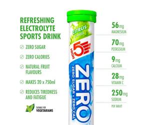 High5 Zero Tablets Citrus 20 Units One Size Multicolor