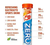 High5 Zero Tablets Orange&cherry 20 Units One Size Multicolor
