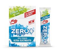 HIGH5 Zero+ Ultra Electrolytes Hydration Sachets - Triple Strength Hypotonic Sugar Free Electrolytes Powder - Fast Fluid Absorption Rehydration Sachets for Endurance (Berry Salt, 16 x 17.5g)