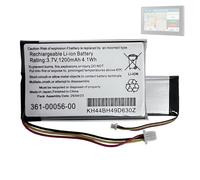 HIGHAKKU Replacement battery 361-00056-00, 361-00056-50 361-00045-00 1200 mAh compatible with Gar-min Drive 51 50 DriveSmart 51 5 Nüvi 55 52 40 30 | Mitac Mio Spirit 8500 Navig