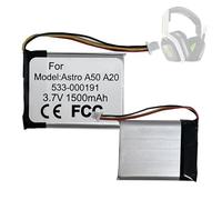 HIGHAKKU Replacement Battery 623441 533-000169 533-000191 Compatible with Astro Gaming A20 Wireless Headset Headphones Headphone Bluetooth Headset