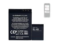 HIGHAKKU Replacement Battery BL-4B Compatible with No-Kia 2630, 2660, 2760, 5000, 6111, 7070, 7370, 7373, 7500, N76 Phone