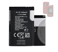 HIGHAKKU Replacement Battery BL-5C 1200 mAh Compatible with Artfone C10/CS181/F20/CF241A/F30/G3/G6 Mobile Phone Smartphone Phone