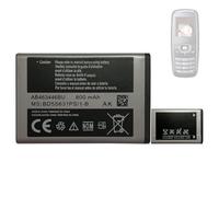 HIGHAKKU Replacement Battery Compatible with Galaxy C120, C130, C140, D520, E250, E870, E900, i320, M3200 Beat S, X530, X680 AB463446BU