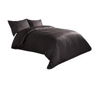 Highams 220 Thread Count Hotel Luxury Duvet Cover - Charcoal Grey