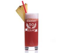 Highball Glass Engraved Personalized Gift Water Glass