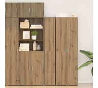 Highboard 2 pcs Artisan Oak 30 x 42.5 x 185 cm