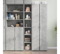 Highboard 30X41X185 Cm Engineered Wood