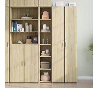 Highboard 30X41X185 Cm Engineered Wood