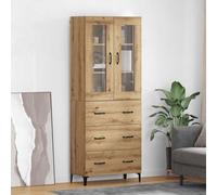 Highboard with Drawer with Shelf Wall-mounted Engineered Wood Indoor vidaXL