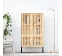 (brown) vidaXL Highboard Engineered Wood Cupboard Cabinet Sideboard Multi Colours
