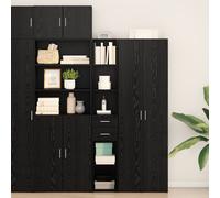 Highboard Artisan Oak 30x42,5x185 cm Engineered Wood Berkfield Home Brown One Size
