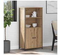 vidaXL Highboard Artisan Oak 62 x 36 x 121.5 cm Engineered Wood