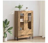 vidaXL Highboard Corona Artisan Oak 69.5 x 31 x 115 cm Engineered Wood