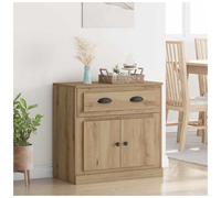 vidaXL Highboard Artisan Oak 70 x 35.5 x 67.5 cm Engineered Wood