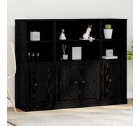 Highboards Storage Cabinet Sideboard Side Cabinet 3 pcs Engineered Wood vidaXL