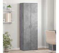 Highboard Concrete Grey 60 x 35 x 180 cm Engineered Wood