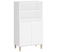 Highboard Engineered Wood High Sideboard Buffet Cabinet Multi Colours vidaXL