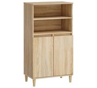 Highboard Engineered Wood High Sideboard Buffet Cabinet Multi Colours vidaXL