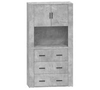 Highboard Engineered Wood Sideboard Cabinet Kitchen Storage Cabinet vidaXL