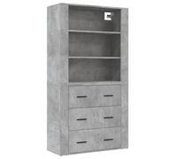 Highboard Engineered Wood Sideboard Storage Cupboard Multi Colours vidaXL