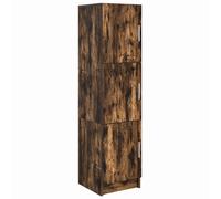 vidaXL Highboard Smoked Oak 31.5 x 32 x 122.5 cm, Brown