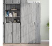 Highboard Grey Sonoma 30x42.5x185 cm Engineered Wood