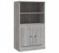 Highboard High Sideboard Side Cabinet Storgae Cupboard Engineered Wood vidaXL