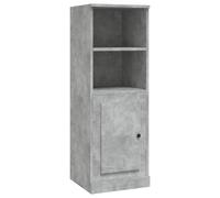 (concrete grey) vidaXL Highboard High Sideboard Side Cabinet Storgae Cupboard Engineered Wood