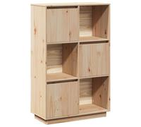 Vidaxl Highboard 74X35X117 Cm Solid Wood Pine