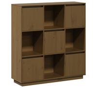 (honey brown) vidaXL Solid Wood Pine Highboard Wooden Buffet Cabinet Sideboard Multi Colours