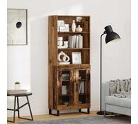 Highboard Sideboard Storage Cabinet Home Side Cabinet Engineered Wood vidaXL