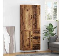 vidaXL Highboard with Drawer 2 pcs Old Wood Engineered Wood