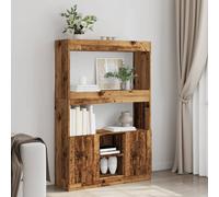 Highboard Old Wood 92x33x140 cm Engineered Wood