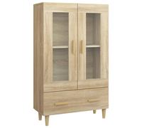 Highboard Side Cabinet Cupboard Storage Side Cabinet Engineered Wood vidaXL