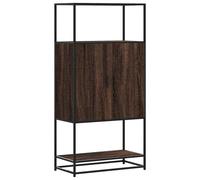 Highboard Sideboard Cabinet Cupboard Buffet Engineered Wood and Metal vidaXL