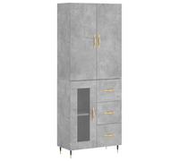 Highboard Sideboard Cabinet Storage Cabinet Cupboard Engineered Wood vidaXL