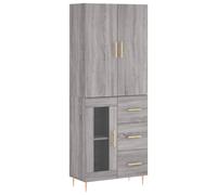 Highboard Sideboard Cabinet Storage Cabinet Cupboard Engineered Wood vidaXL