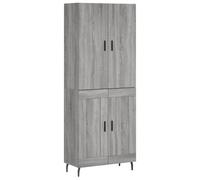 Highboard Sideboard Cabinet Storage Cabinet Cupboard Engineered Wood vidaXL
