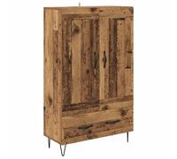 vidaXL Highboard Old Wood 69.5 x 31 x 115 cm Engineered Wood