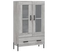 vidaXL Highboard Grey Sonoma 69.5x31x115 cm Engineered Wood