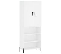 (white) vidaXL Highboard Sideboard Cabinet Storage Cabinet Cupboard Engineered Wood
