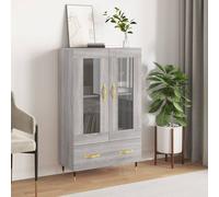 Highboard Sideboard Cabinet Storage Cabinet Cupboard Engineered Wood vidaXL