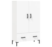 vidaXL Highboard White 69.5X31X115 Cm Engineered Wood, White