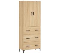 Highboard Sideboard Cabinet Storage Cabinet Cupboard Engineered Wood vidaXL