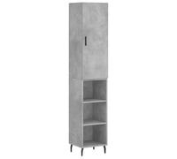 (grey sonoma, 3 drawers) vidaXL Highboard Sideboard Cupboard Side Board Storage Cabinet Engineered Wood
