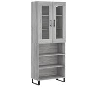 Highboard Sideboard Cupboard Side Board Storage Cabinet Engineered Wood vidaXL