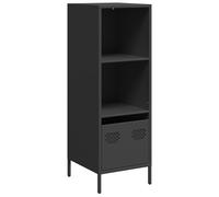 vidaXL Highboard Anthracite 35x39x103.5 cm Steel, Black