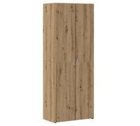 vidaXL Highboard 2 pcs Artisan Oak 70 x 42.5 x 185 cm - Brown, Brown