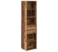 vidaXL Highboard Artisan Oak 45 x 42.5 x 185 cm Engineered Wood